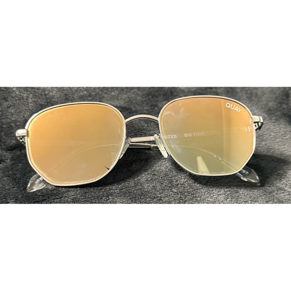 Quay Polarized Big Time Sunglasses